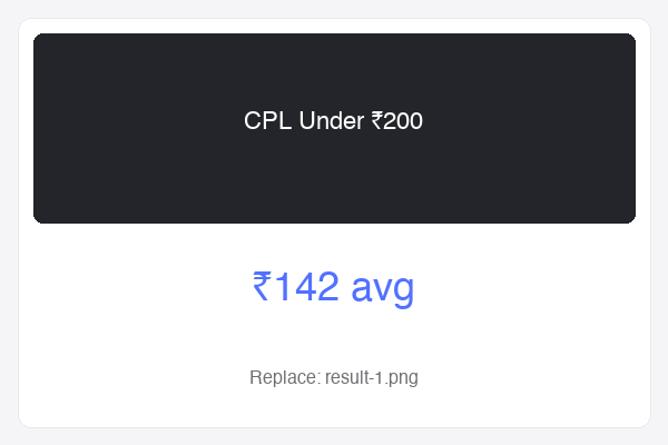 Meta Ads result screenshot 1